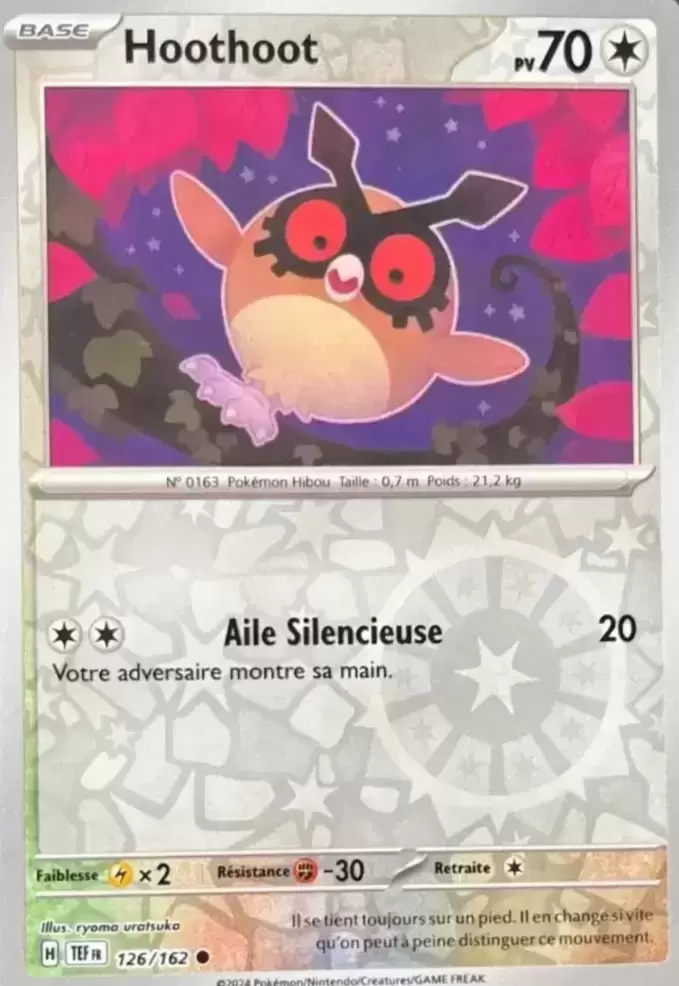 Forces Temporelles TEFFR - Hoothoot Reverse