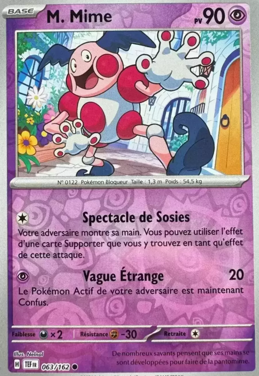 Forces Temporelles TEFFR - M. Mime Reverse