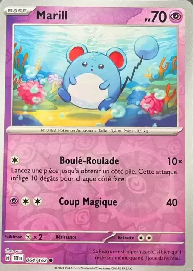 Forces Temporelles TEFFR - Marill Reverse