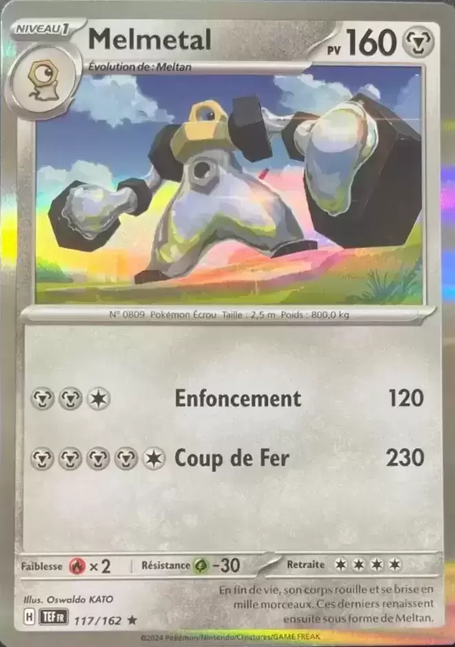 Forces Temporelles TEFFR - Melmetal holographique