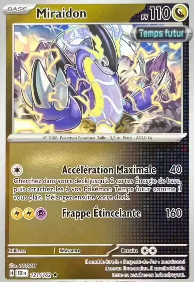 Forces Temporelles TEFFR - Miraidon Reverse