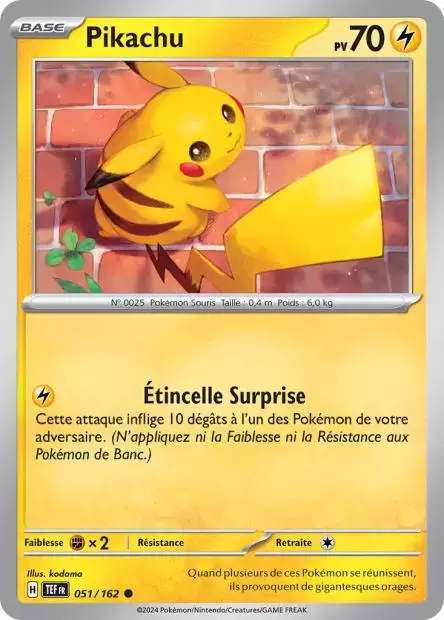 Forces Temporelles TEFFR - Pikachu