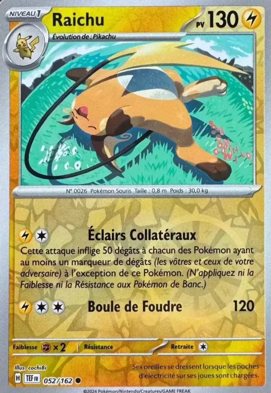 Forces Temporelles TEFFR - Raichu Reverse