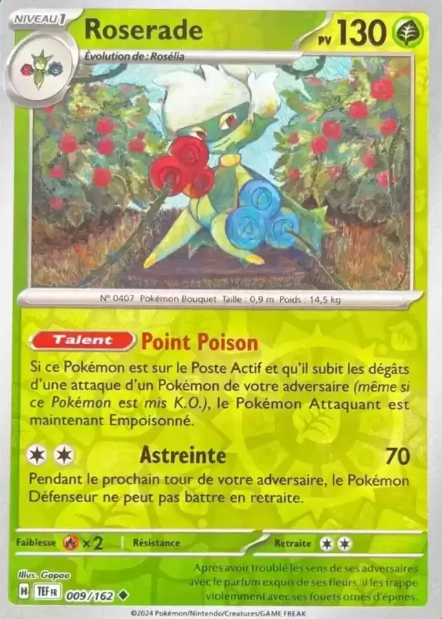Forces Temporelles TEFFR - Roserade Reverse