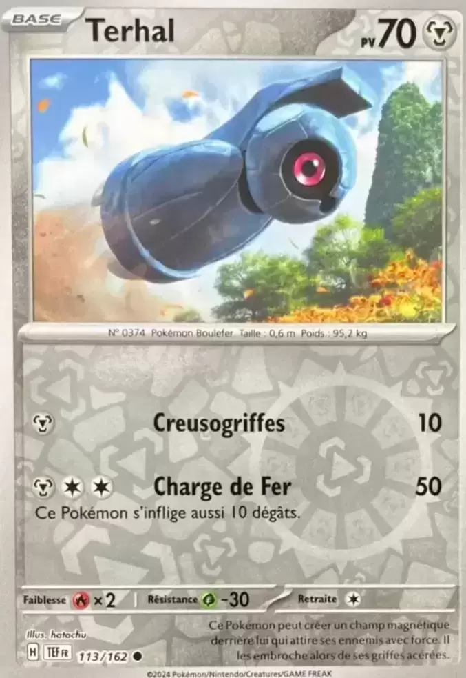 Forces Temporelles TEFFR - Terhal Reverse