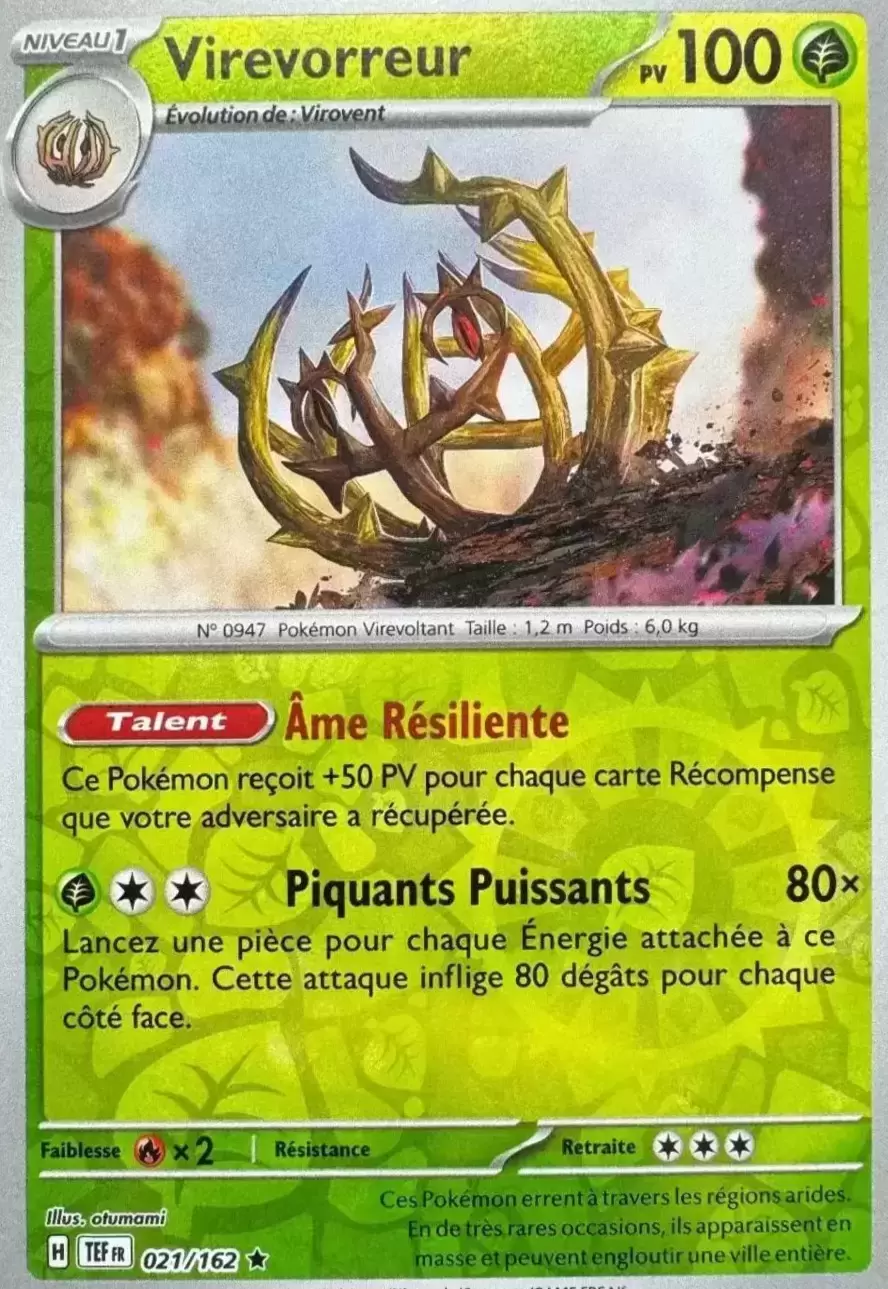 Forces Temporelles TEFFR - Virevorreur Reverse