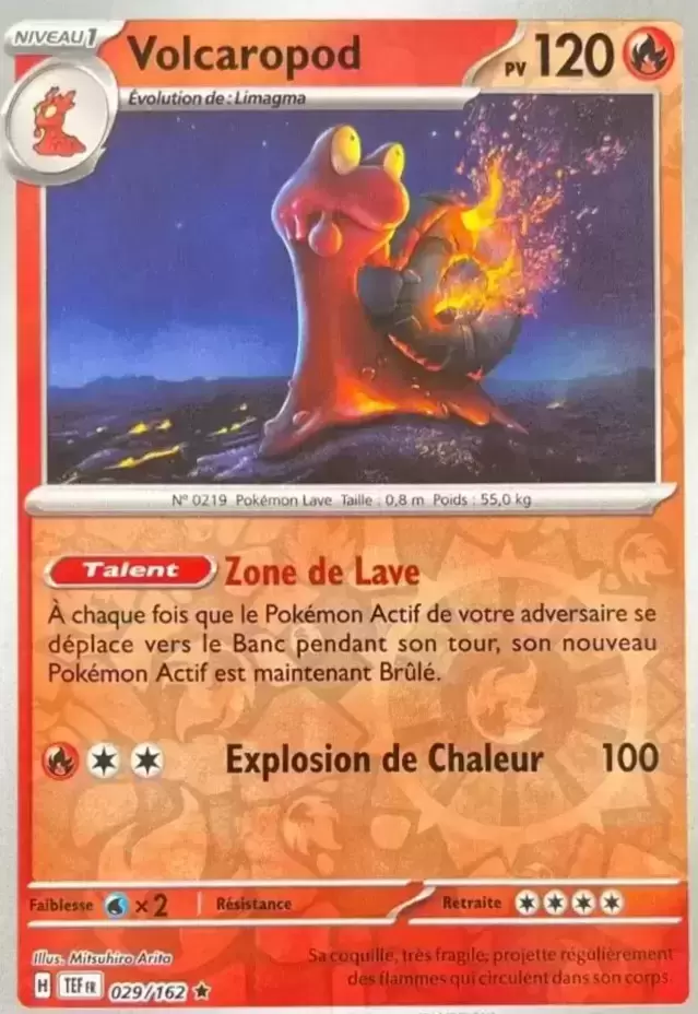 Forces Temporelles TEFFR - Volcaropod Reverse