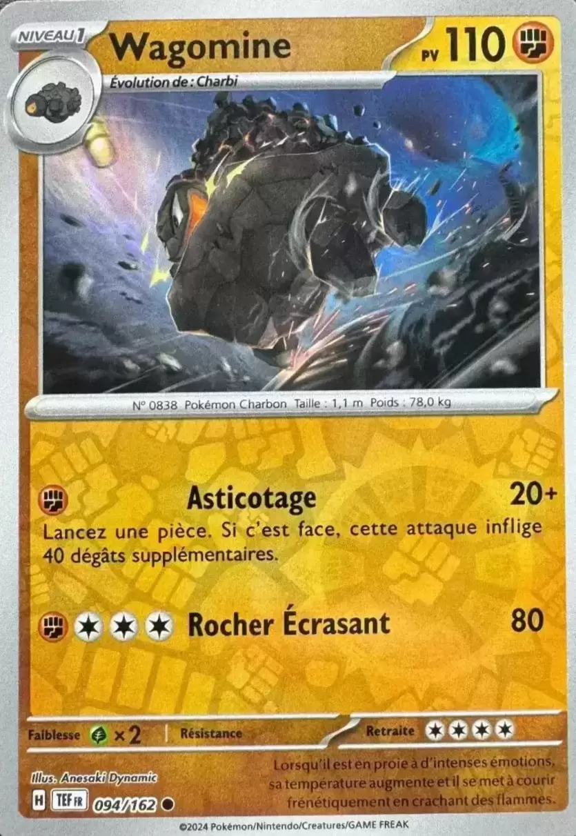 Forces Temporelles TEFFR - Wagomine Reverse