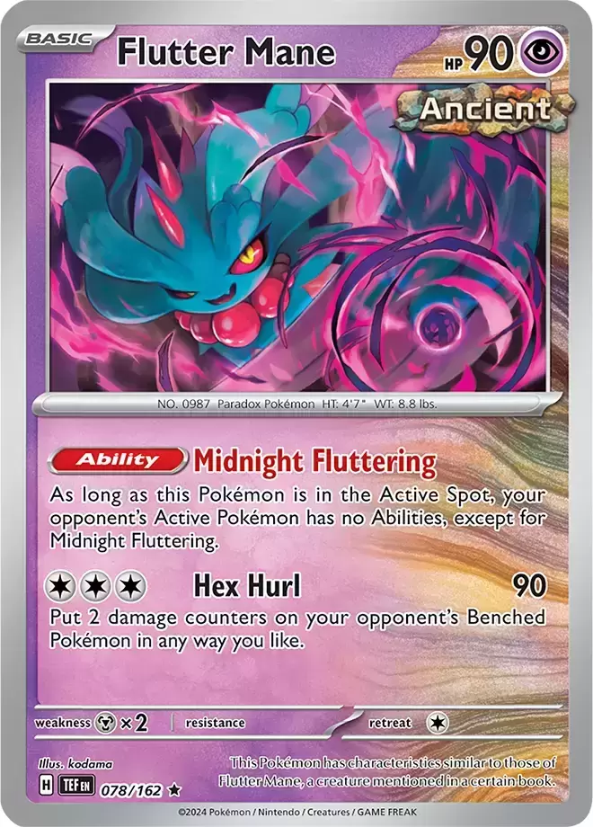 Temporal Forces TEFEN - Flutter Mane