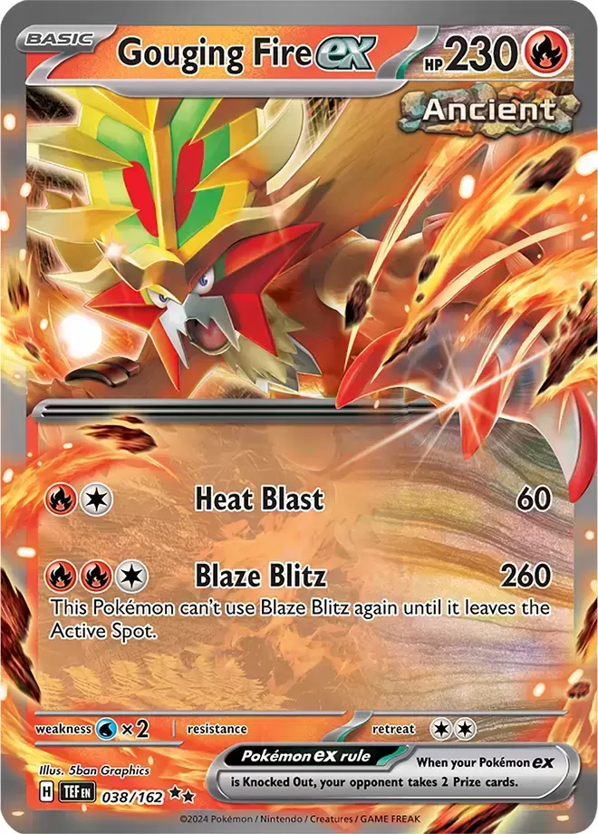 Temporal Forces - TEFEN - Gouging Fire EX