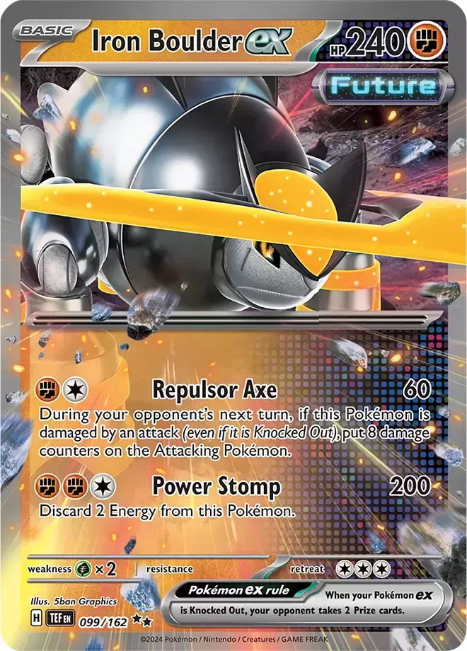 Temporal Forces - TEFEN - Iron Boulder EX