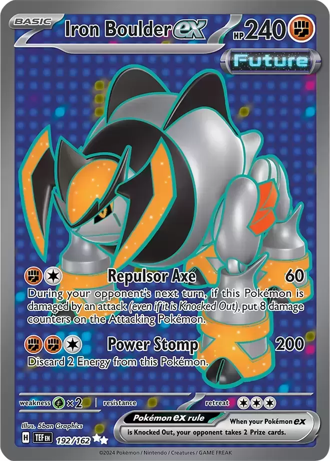 Temporal Forces - TEFEN - Iron Boulder EX