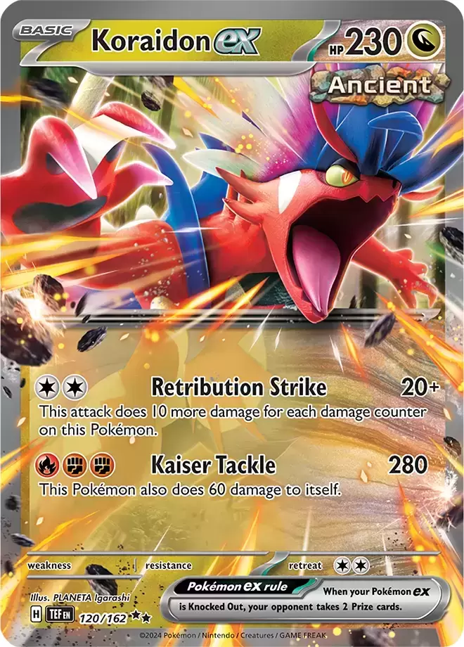 Temporal Forces TEFEN - Koraidon EX