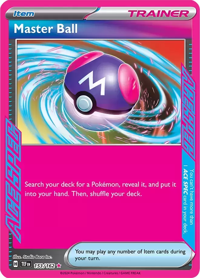 Temporal Forces - TEFEN - Master Ball Holo