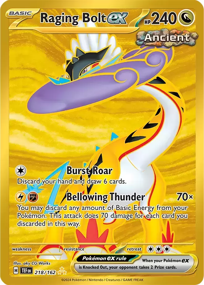 Temporal Forces TEFEN - Raging Bolt EX