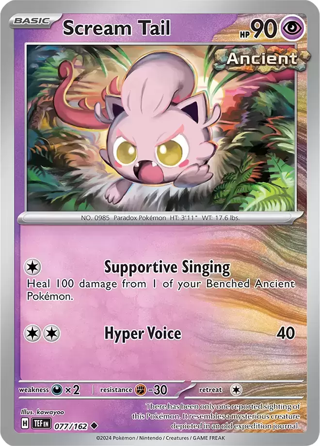 Temporal Forces TEFEN - Scream Tail