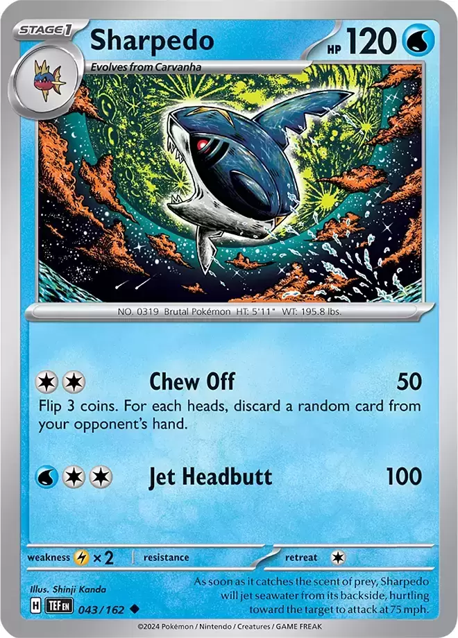 Temporal Forces - TEFEN - Sharpedo