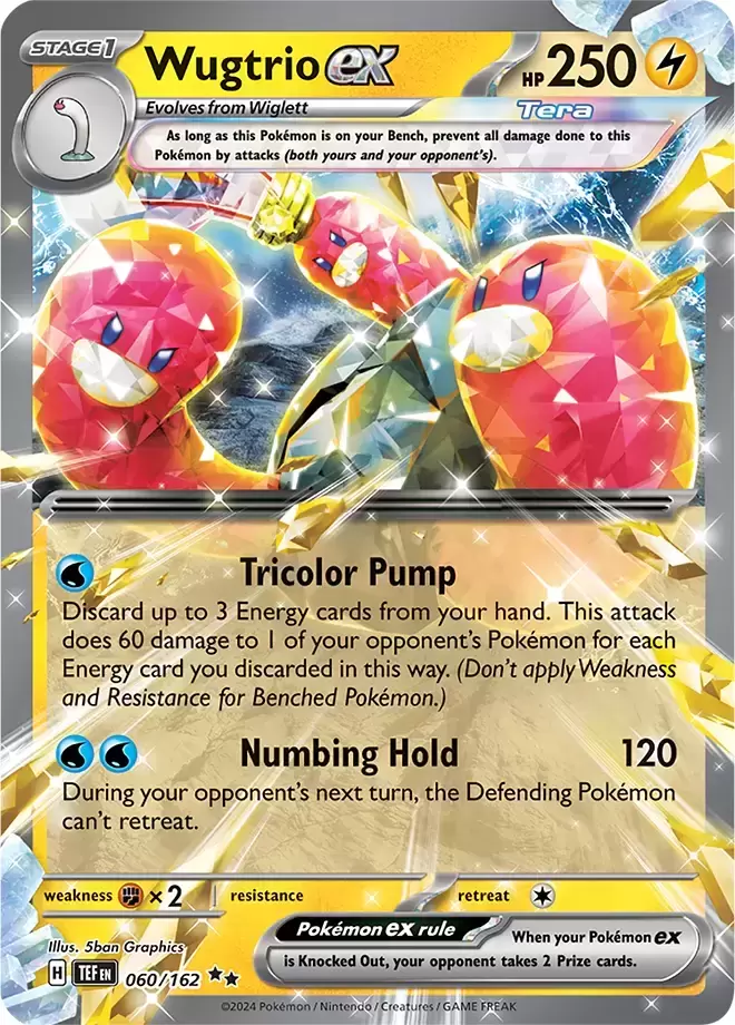 Temporal Forces TEFEN - Wugtrio EX