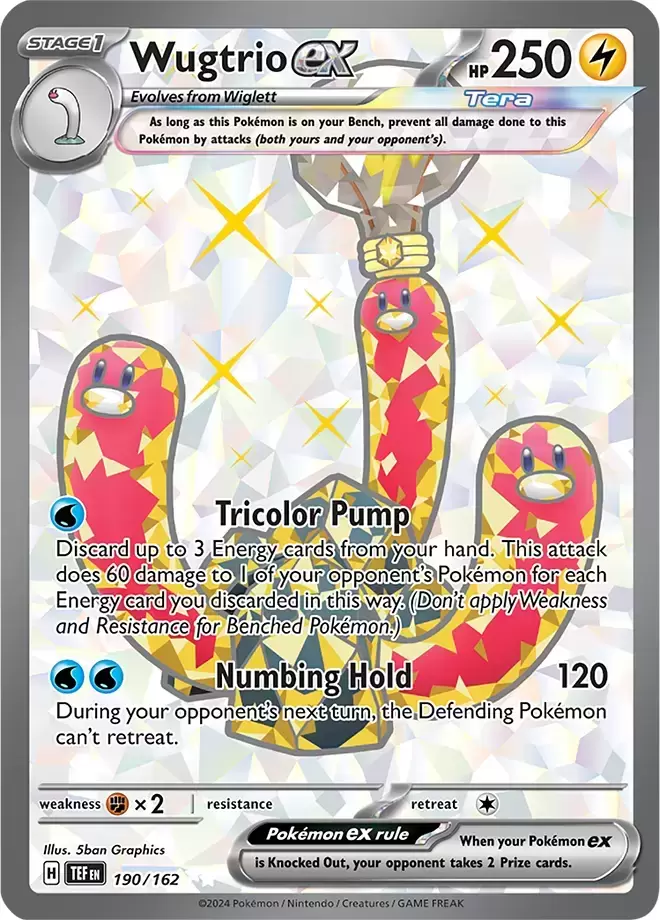 Temporal Forces TEFEN - Wugtrio EX