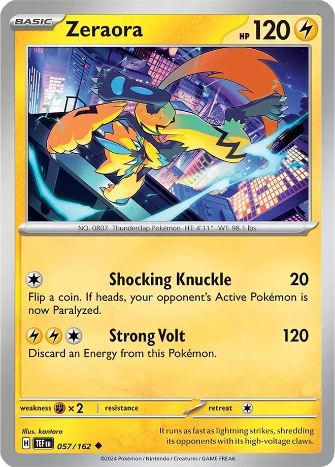 Temporal Forces TEFEN - Zeraora