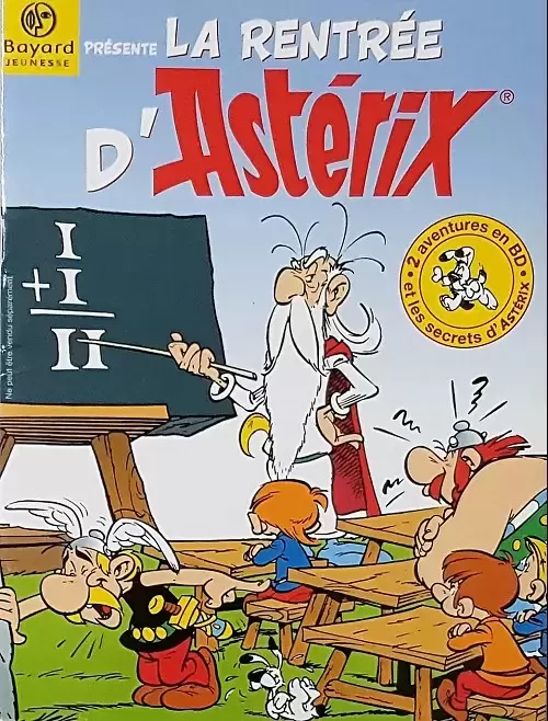 Astérix - Publicitaire - La Rentrée d\'Astérix