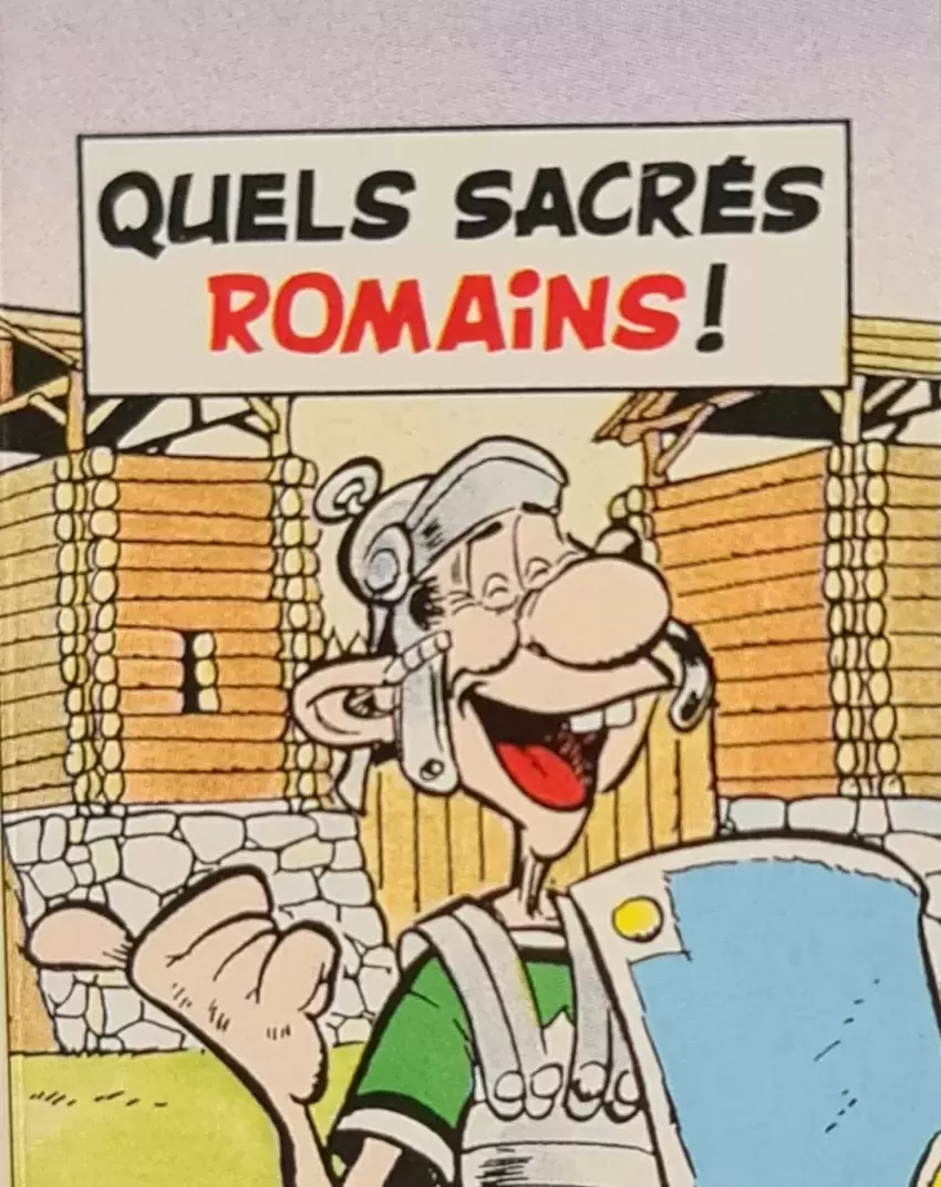 Astérix - Publicitaire - Quels sacrés Romains !