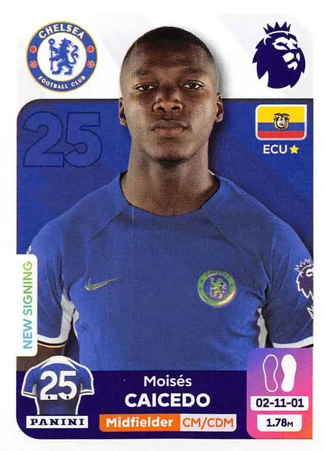 Premier League 2024 - Moisés Caicedo