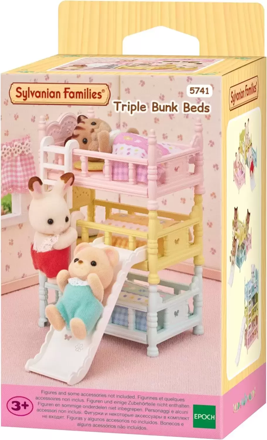 Sylvanian Families (Europe) - Triple Bunk Beds