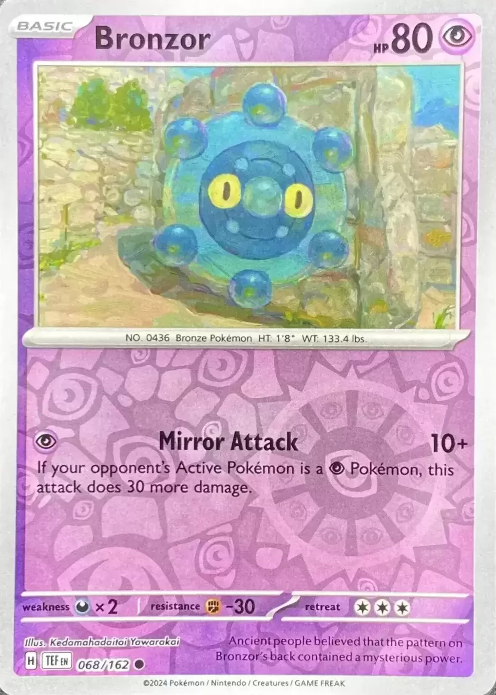 Temporal Forces TEFEN - Bronzor Reverse