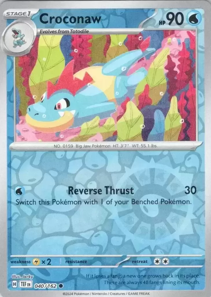 Temporal Forces TEFEN - Croconaw Reverse