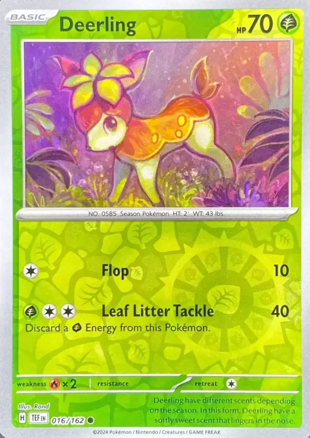 Temporal Forces - TEFEN - Deerling Reverse