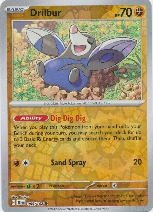 Temporal Forces TEFEN - Drilbur Reverse