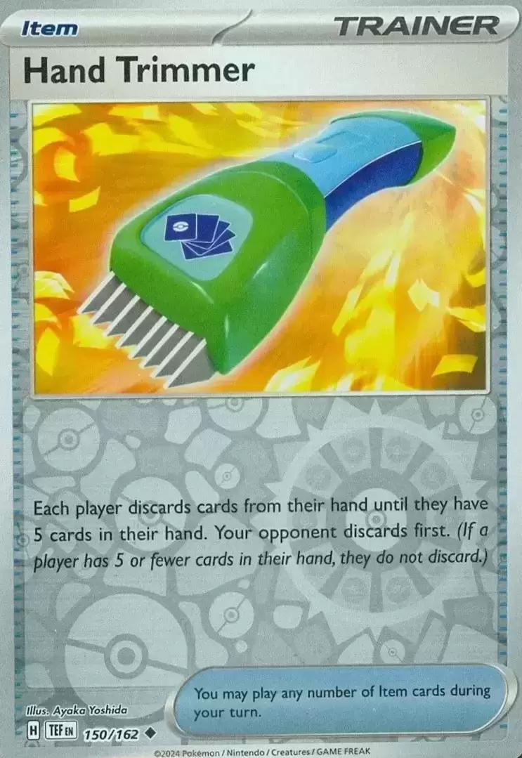 Temporal Forces TEFEN - Hand Trimmer Reverse