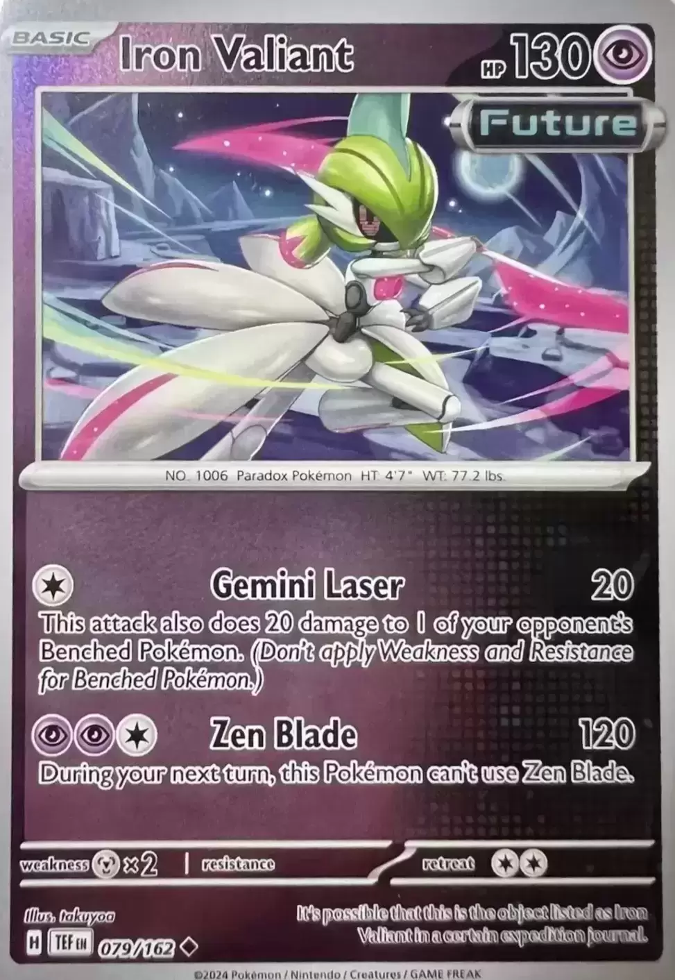 Temporal Forces - TEFEN - Iron Valiant Reverse