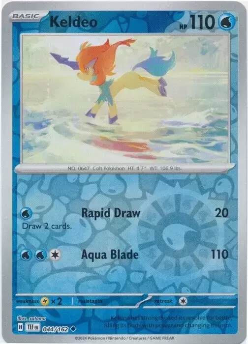 Temporal Forces TEFEN - Keldeo Reverse