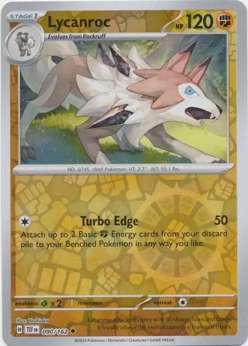Temporal Forces TEFEN - Lycanroc Reverse