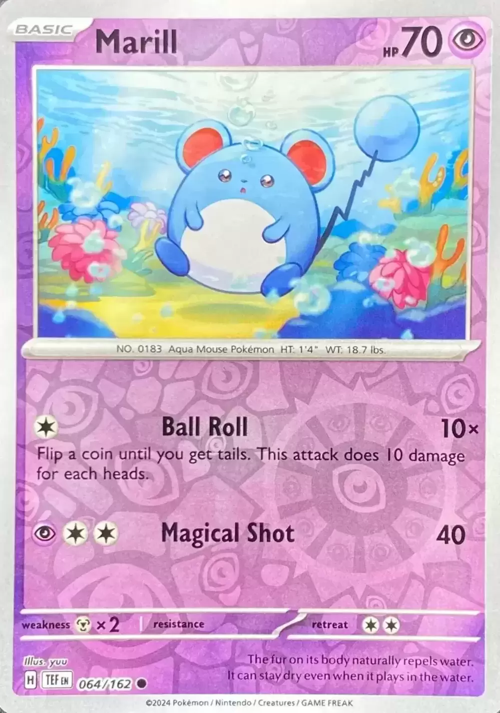 Temporal Forces TEFEN - Marill Reverse