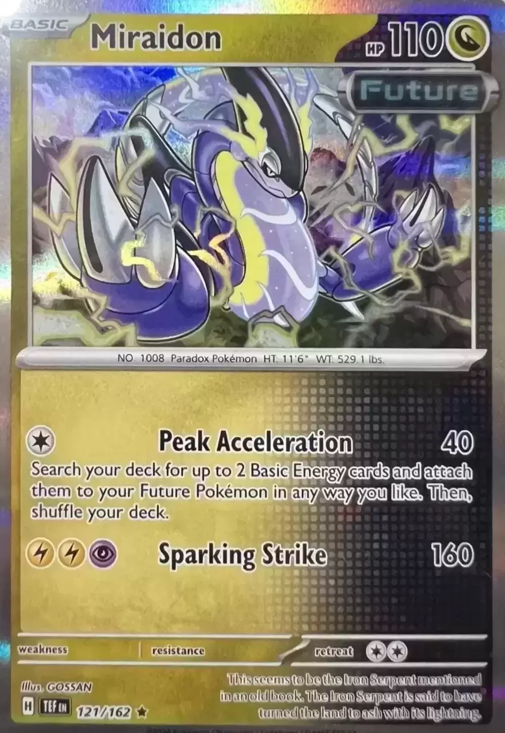 Temporal Forces TEFEN - Miraidon Holo