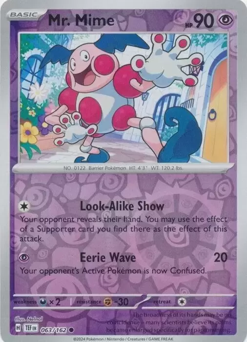 Temporal Forces - TEFEN - Mr. Mime Reverse