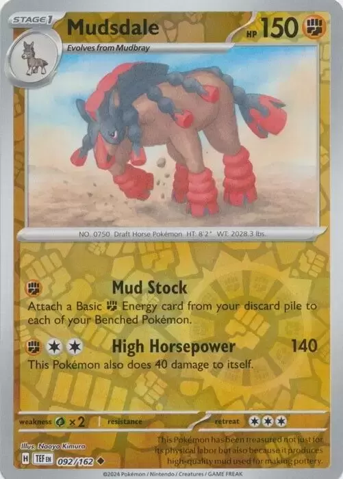 Temporal Forces TEFEN - Mudsdale Reverse