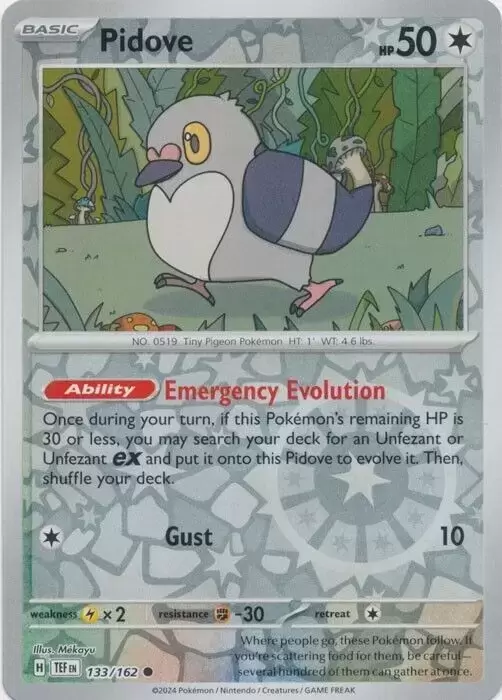 Temporal Forces - TEFEN - Pidove Reverse