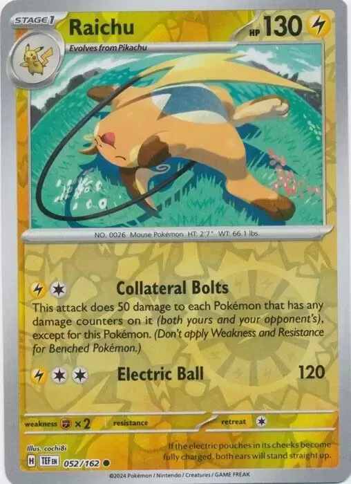 Temporal Forces TEFEN - Raichu Reverse