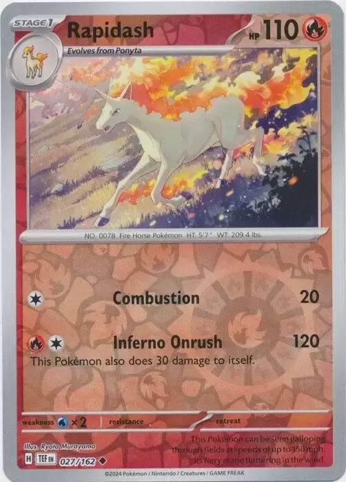 Temporal Forces - TEFEN - Rapidash Reverse
