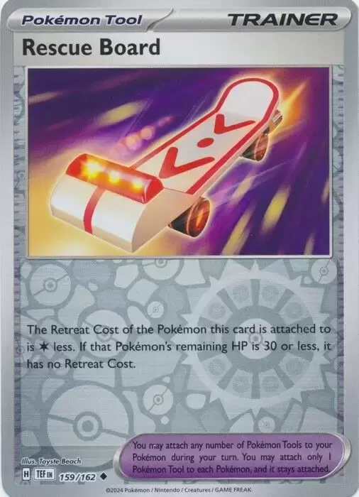 Temporal Forces TEFEN - Rescue Board Reverse