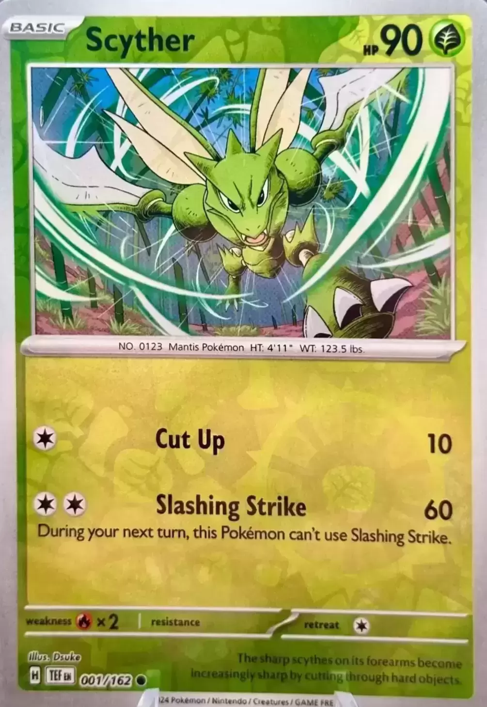 Temporal Forces TEFEN - Scyther Reverse