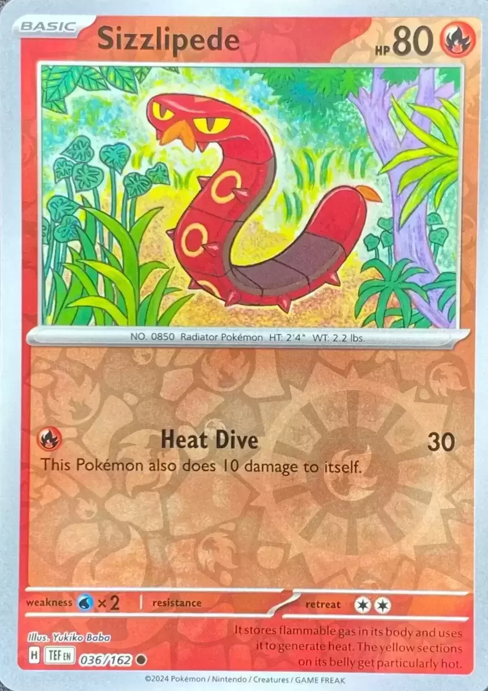 Temporal Forces TEFEN - Sizzlipede Reverse