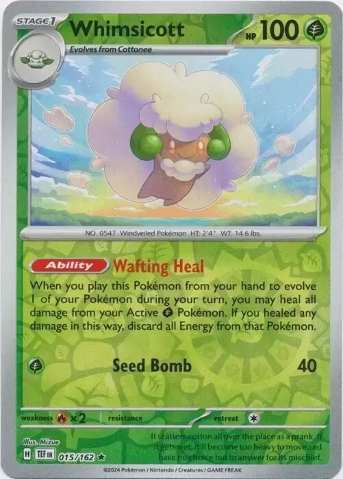 Temporal Forces TEFEN - Whimsicott Reverse