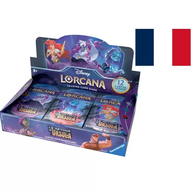 Goodies Lorcana - Display de 24 Boosters - Le Retour d\'Ursula (Chapitre 4)