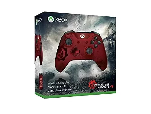 Matériel Xbox One - Manette Sans Fil - Gears of War 4 Crimson Omen - édition limitée