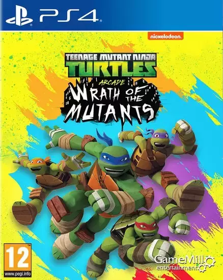 Jeux PS4 - TMNT - Wrath of the Mutants
